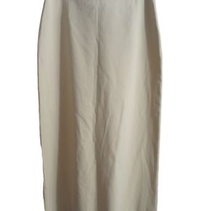 Womens sz 10 Long tan slim fit Geroge stretch skirt never worn